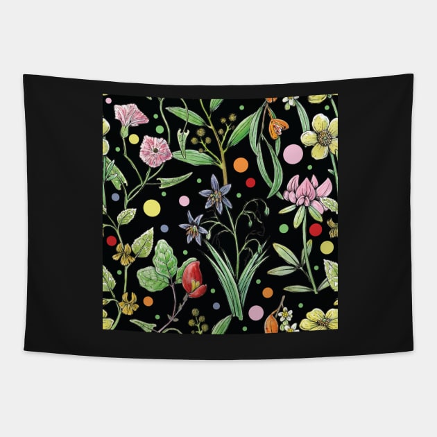 South Australian Native Flowers Tapestry by bangart