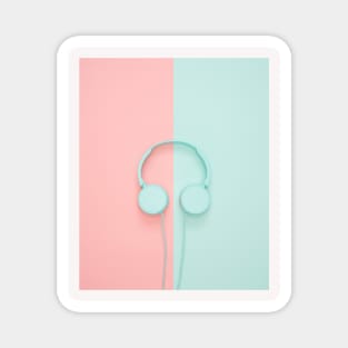 Love Headphones For Music Magnet