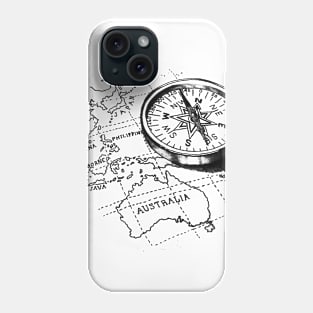 World und Australia Phone Case