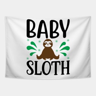 Baby Sloth Tapestry