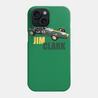 Jim Clark, the original Flying Scotsman Phone Case