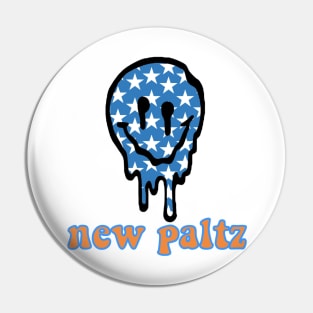 suny new paltz drippy smiley Pin