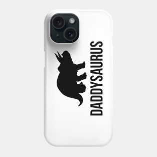 Daddysaurus Shirt Funny Dinosaur First Time Dad Gift Kids Phone Case