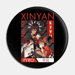 Xinyan - Genshin Impact Pin