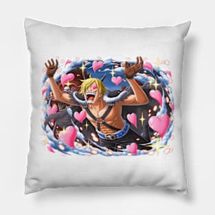 Vinsmoke Sanji [Sanji heart eyes] Pillow