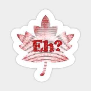 Retro eh canada day Magnet