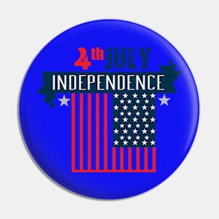 July 4, Declaration Of Independence Shirt Pin