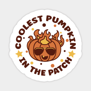Coolest Pumpkin In The Patch Magnet