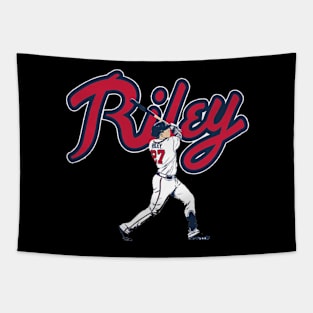 Austin Riley Slugger Swing Tapestry