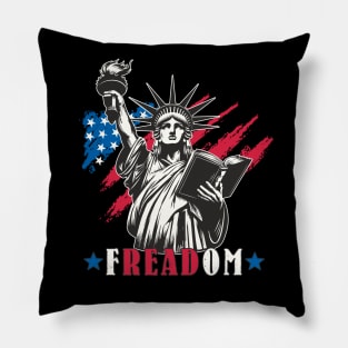 Banned Books "FREADOM" Book Lovers For Intellectual Freedom Pillow