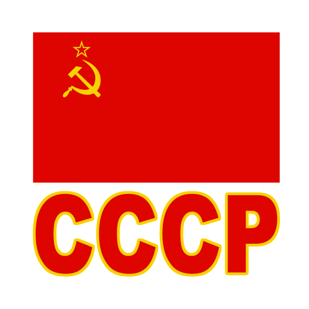 The Pride of the Soviet Union (CCCP) - National Flag Design by Naves