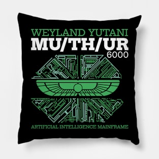 MU/TH/ER Artificial Intelligence System Pillow