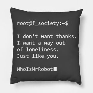 fsociety Pillow