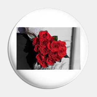 Heart of Roses Pin