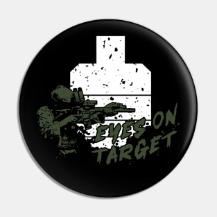 Eyes On Target Pin