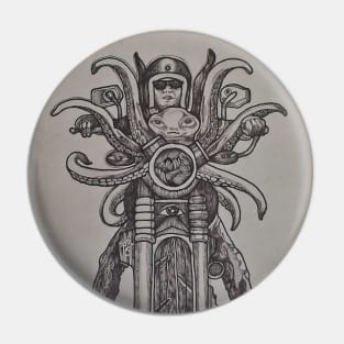 Motorcyclist Pin