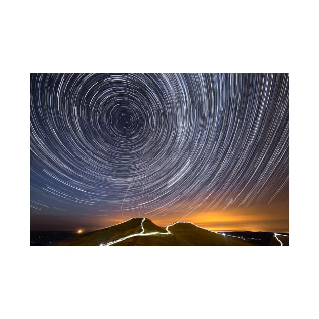 Corn Du, Pen y Fan and Cribyn at Night by dasantillo