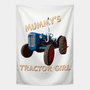 Mummy's tractor girl Tapestry