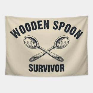 wooden spoon survivor Tapestry