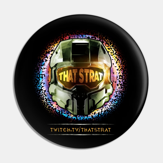 THAT STRAT Halo Edition Pin by FAKE NEWZ DESIGNS