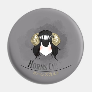 Horns Cult Pin