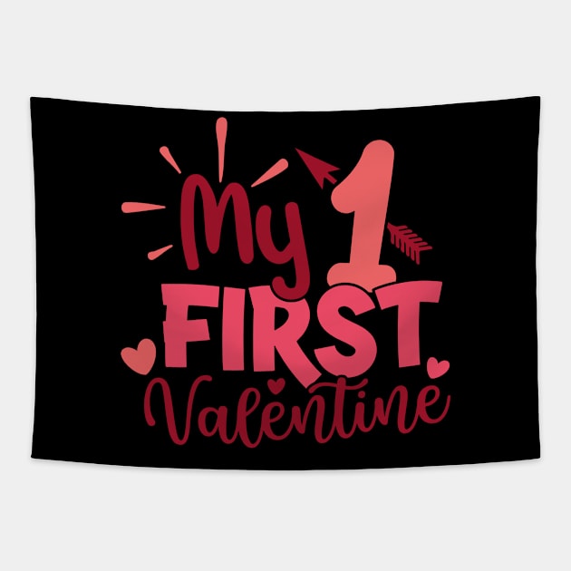 my 1 first valentine Tapestry by busines_night