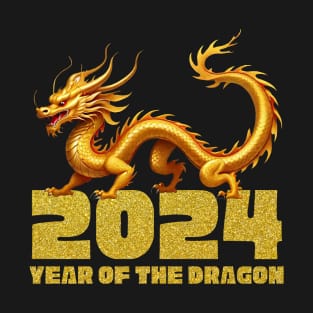 In the Year of the Dragon, may fiery determination fuel your dreams to reality T-Shirt