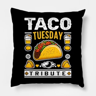 Taco Tuesday Tribute, Cinco de Mayo! Pillow