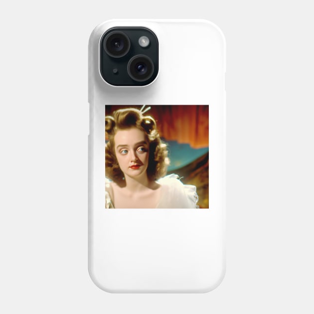 Bette Davis: Trailblazer and Legend Phone Case by tearbytea