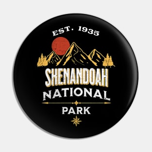 Shenandoah National Park Pin