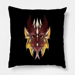 Fire Dragon Pillow