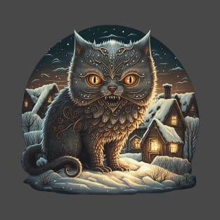 All Hail the Yule Cat T-Shirt