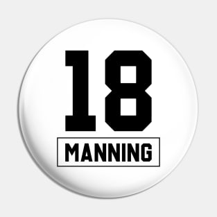 the legendary number 18 of indianapolis Pin