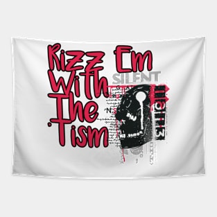 Rizz 'Em With The 'Tism Tapestry