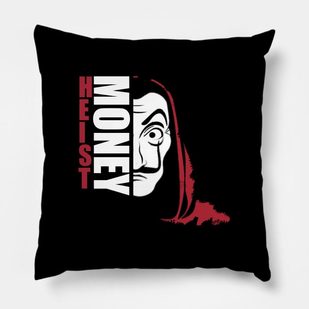 MONEY HEIST Pillow by AimerClassic