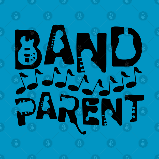 Musical Band Parent Music Notes by Barthol Graphics