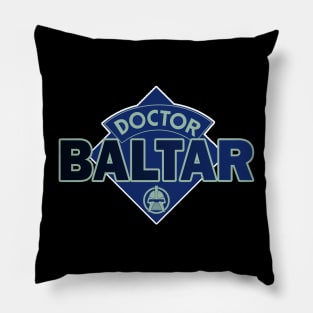 Doctor Baltar - Battlestar Galactica BSG - Doctor Who Style Logo Pillow