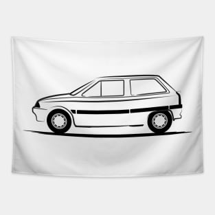 Citroen AX Black Tapestry