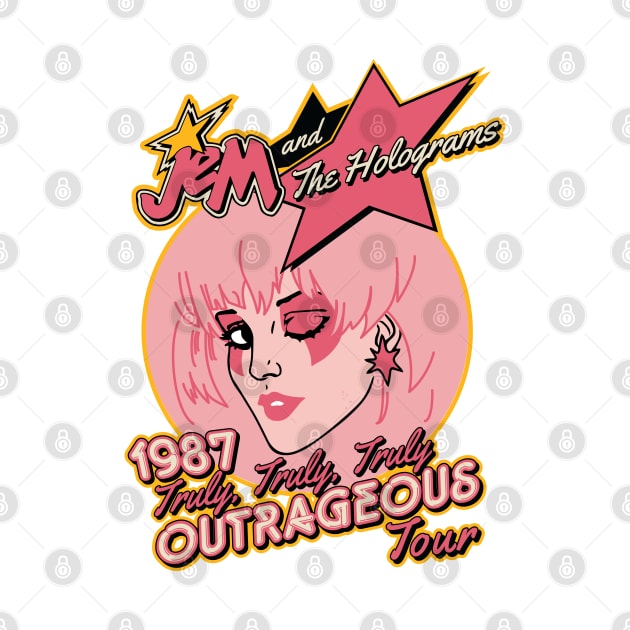 Jem Outrageous Tour by Nazonian