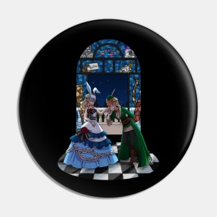 Alice & Robin (Cutout / Dark ver.) Pin