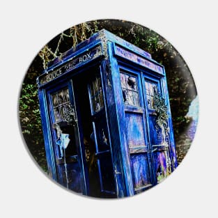 Lost police box Pin