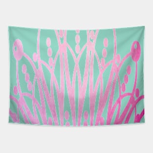 Pink Crown Tapestry