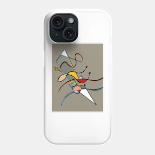 Cubist-Deconstructed Abstraction Mouse Phone Case