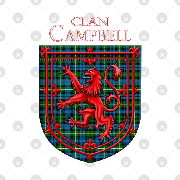 Campbell of Argyll Tartan Scottish Plaid by CelticFlame