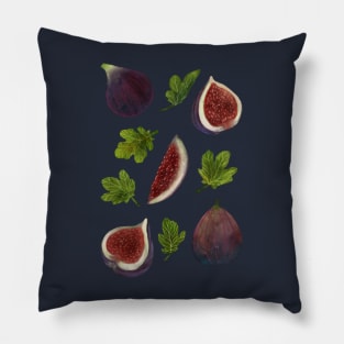 Figs and Leaves Pillow