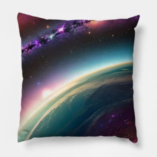 Edge of the galaxy Pillow