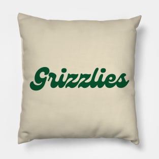 Cute Grizzlies Gear Pillow