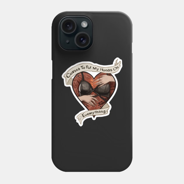 Cursed Barbarian Phone Case by MonsteressJace