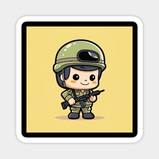 Soldier Magnet