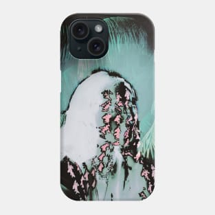 DEMON SOUL - Glitch Art Portrait Surreal Ghost Phone Case